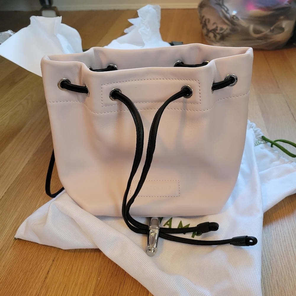 Longchamp mini roseau lambskin bag nwot - Picture 1 of 13